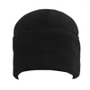 Cappelli ciclistici unisex inverno colore solido morbido guardone da guardia da guardia da guardia militare addensato berretto da berretto da esterno