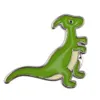 Cute Dinosaurs Enamel Pins Creative Animal Brooches Kids Backpack Decoration Jewelry Women Coat Lapel Pin Badges Gift