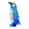 Acrylic Light Up Penguin Novelty Statue LED Lighting Figurine For Lawn Outdoor Indoor Decor Ornament