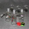 Dicker Aschefänger aus Glas, Bongs, Wasserpfeifen aus Glas, Recycler-Bong, 14 mm Aschefänger, Rauchzubehör, Sammler