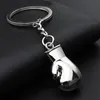 Metal Boxing Key Ring 3D Metal Fighting Keychain Holder Bag Hangings Fashion Jewelry