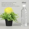 Fleurs décoratives plantes d'herbe artificielle bonsaï pissenlit pour la décoration de la maison bureau faux Vase de mariage en plastique en pot