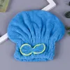 Toalha 6 cores Microfiber Solid Solicy Hair Hat Turban Women Girlies Ladies Bap Bathing Secying Head Wrap 2022