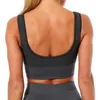 Yoga Outfit SALSPOR Gary Women Fitness Tops Breathable Seamless Sports Underwear Women's Quick Drying Running Bra Summer