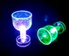 Vingglasögon LED Flash Color Change Water Activated Light Up Champagne Beer Whisky 50 ml Dricks Glass Sleek Design Drinking Glass Cocktail Party Novelty SS1213