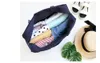 Duffel Bags Portable Travel Bag Women Bagage Business Trip Foldbar Organizer Tecknad mönster stor kapacitet semestertillbehör