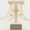 Orecchini di collana set di gioielli placcati in oro 18k per donne 2022 design brasiliano italiano costoso matrimonio Dubai bijoux femme