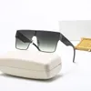 0014 Yeni Sıcak Satış Marka Gözlükleri Çerçevesiz Otantik Polarizasyon Güneş Gözlüğü Kadınlar Trendi Avant-Garde Style UV400 Lens Üst kaliteli gözlük