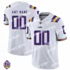 American College Football Wear Maillot de football personnalisé 22 Clyde Edwards-Helaire 1 Eric Reid 7 Bert Jones 20 Billy Cannon 21 Jerry Stovall 80 Jarvis Landry 58 Chinois