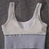 Sutiãs femininos de marca, cuecas, 3 peças, conjunto, roupas para ioga, shorts, cintura alta, cinto elástico, colete esportivo feminino