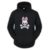 psychologisch konijntje hoodie skelet bunny brief logo print vrouwen hoodie herfst winter streetwear heren sport design sweatshirt top harajuku pullover 7784