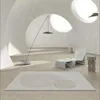 カーペットノルディックミニマリストリビングルームカーペットノンスリップベッドルーム装飾的な大きなエリアクリスタルベルベットラグ洗えるラウンジラグ