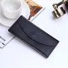 Whole classic standard wallet fashion leather long purse moneybag zipper pouch multicolor coin pocket date code note compartme227x