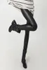 Sexy schwarze Kunstleder-Leggings für Damen, glänzende Hose0128400953
