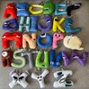 Wholesale Alphabet Lore Plush Toy Keychains Pendant Bag Accessories Doll