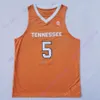 NEW Tennessee College Basketball Baseball Volunteers Wears Jersey Custom NCAA College Tyreke Key Zakai Zeigler Santiago Vescovi James Philli