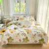 Bedding Sets Cotton Set Single Double King Size Duvet Cover Printing Quilt 3pcs/4pcs