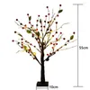 Strings LED Fruit Tree Lamp Decoration Battery Operated Table Lamps Night Atmosphere Light For Home Bedroom Wedding Party Decor