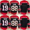 Man buz hokeyi ters retro 88 Patrick Kane Formaları Kış Klasik 4 Seth Jones 10 Patrick Sharp 50 Corey Crawford 19 Jonathan Toews Spor hayranları dikişli takım