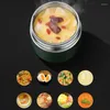 Dinnerware Sets Portable Thermal Cup Pot Container Stuffy Porridge Artifact Insulated Lunch Box Insulation Barrel Stew