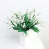 Dekorativa blommor konstgjorda plast h￤ngande klocka vindklockor falsk bukett br￶llopspografi v￤xt rekvisita hem vardagsrummet tr￤dg￥rd blomma