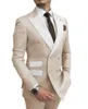 Men's Suits Men's 2 Piece Double Breasted Point Lapel Jacket Pants Fashion Wedding Groomsmen Prom Party Blazer Set