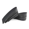 Adjustable Height Increase Insoles PU Black 3 Layer Design 5 cm Invisible Air Cushion Unisex Heel Half Insert Pads283D