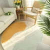 Carpets Modern Round Cute Girl Fluffy Large Area Living Room Carpet Home Decoration Fashion Thick Plush Bedroom Children Crawling Rug