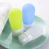 Storage Bottles Silicone Travel Squeezable Refillable Containers For Shampoo Conditioner Lotion Toiletries