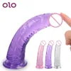 Sex Toy Dildo Olo realistische jelly's vrouwelijke masturbatie voor vrouwelijke mannen met zuignap anale brug -plug volwassen producten