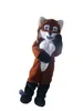 2022 Mascot kostymer Animal Dog Wolf Fursuit Sexig dr￤kt kl￤der vuxna kvinnor m￤n tecknad f￶r karnevalsfestival kommersiell kl￤nning