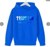 Trainingsanzug TRAPSTAR Kinder Designer-Kleidungssets Baby-bedrucktes Sweatshirt Mehrfarbige warme zweiteilige Set Hoodie-Mantel-Hosen-Kleidungs-Fasion Jungen e6Ha #