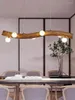 Pendant Lamps Personality Industrial Style Dining Room Chandelier Creative Branch Cafe Shop Bar Hanging Lamp Simple Living Glass