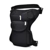 Sacs de taille Ceinture de sport en plein air Hip Bum Fanny Pack Multi-Function Drop Leg Bag Moto Hommes Messenger Épaule Toile