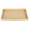 Jewelry Pouches Multifunctional Beige Velvet Stackable Pendant Tray Organization Display 32CE