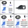 Attrezzature per irrigazione Irrigazione a goccia per serra Gocciolatore 3/5 Freccia 1 Via 2L 4L 8L Sistema di emettitore Tubo di collegamento filettato 1 Set Goccia Otjvi