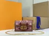 Designer Luxury 2021SS Portefeuille Dauphine M69992 Sac ￠ bandouli￨re ￠ cha￮ne invers￩e depuis 1854 taille 18 x 12 x 5cm