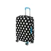 Bolsas al aire libre Elástico Viaje Equipaje Maleta Cubierta Impreso Bolsa protectora Trolley Draw-bar Box Lavable A prueba de polvo Protector