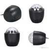 Mini Magic Ball LED-Effekte, USB-betrieben, unterstützt, klangaktiviertes Bühnenlicht für Zuhause, Party, Dekoration, Festival, Urlaub