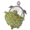 Dgrain Stylish Tortoise Women Handbag Luxury Diamond Evening Bag Lady Party Purse Cocktail Banket Bag Green Animal Cupches239R