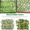 Decorative Flowers Artificial Leaf Fence Net Hedges Faux Ivy Vine Decoration Green Plants Garden Decor