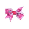 Hårtillbehör Småbarn Baby Girls Tie Dye Prints Clip Bowknot Hairpin Headwear Christmas Gifts For Kids Age 10