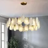 Pendant Lamps 2022 Modern Luxury Led Chandelier For Living Room Dining Bedroom Designer's Lighting Personality Creative Fog Glass Lamp