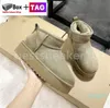 Australijskie buty śnieżne Tazz Tasman Shearling pantofle damskie Australia botki zimowe ciepłe buty czarne kasztanowe buty męskie damskie