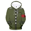 Sweat à capuche pour hommes, Danganronpa, cosplay, rôle Saihara Shuichi Naegi Makoto, impression 3D, mode pull décontracté, périphérique Anime