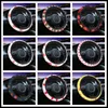 Steering Wheel Covers Strawberry Print Car Cover Anti Slip And Sweat Absorption Comfortable Auto Protector Fit 15 Inches