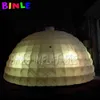 Giant tent And Shelters 5m White Inflatable Igloo tents With LED Lighting Dome Party Air For Event Show