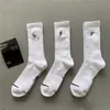 Chaussettes pour hommes chaussettes brodées chaussettes colorées bas de serviette chaussettes de basket-ball de sport moyennes et longues pour hommes et femmes 33Y9