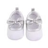 Premiers Marcheurs Enfants Bébé Filles Princesse Chaussures Bowknot Antidérapant Plat Semelle Souple Chaussures Marche 0-12 Mois Lovely Born Mocassins