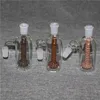 Apanhador de cinzas de bongués de vidro 14 mm 18mm 45 90 graus Bubbler de tubo de água de coletor de água para bongos bonges dab rig